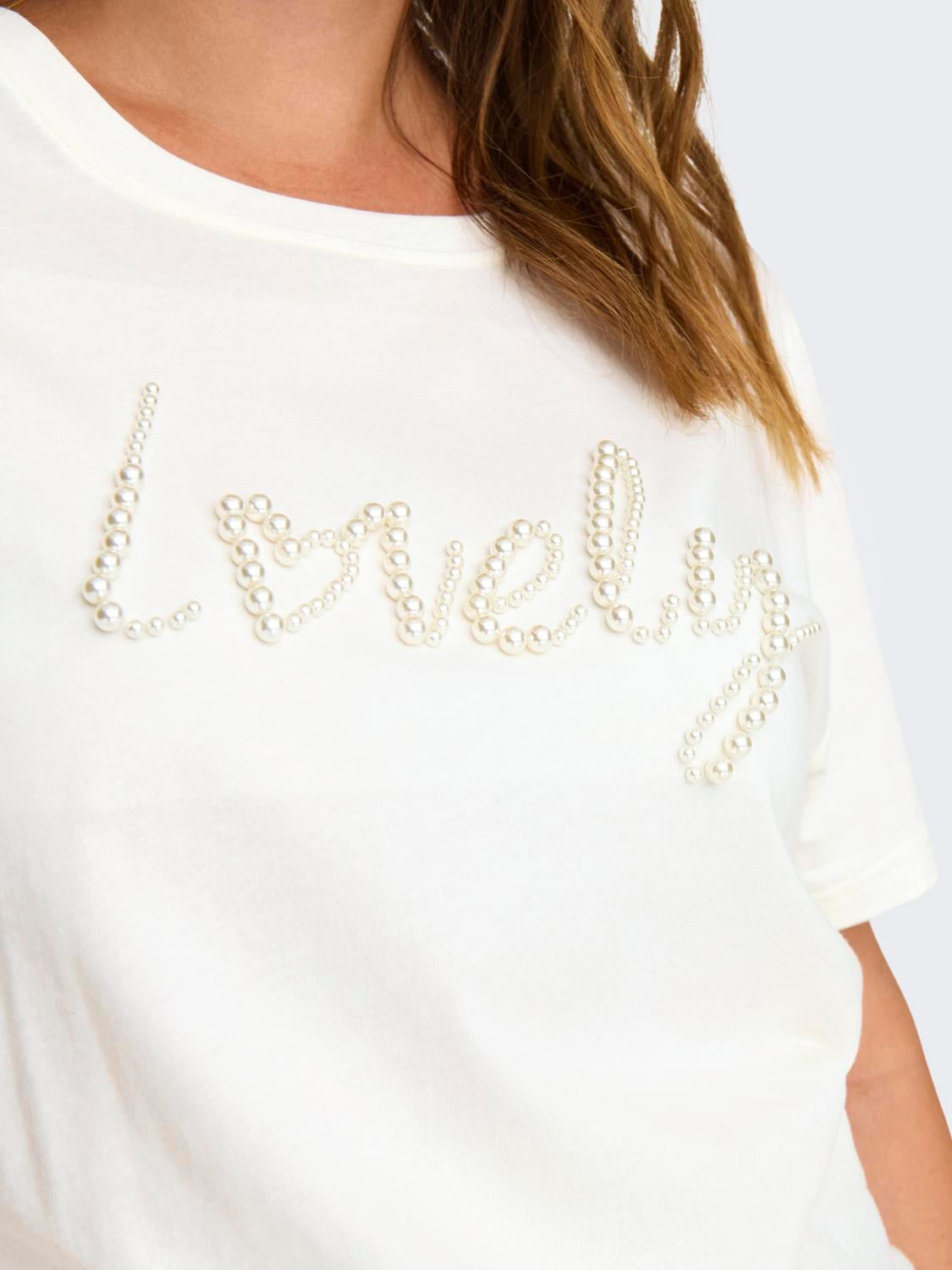 CARAMY T-shirt Cloud Dancer