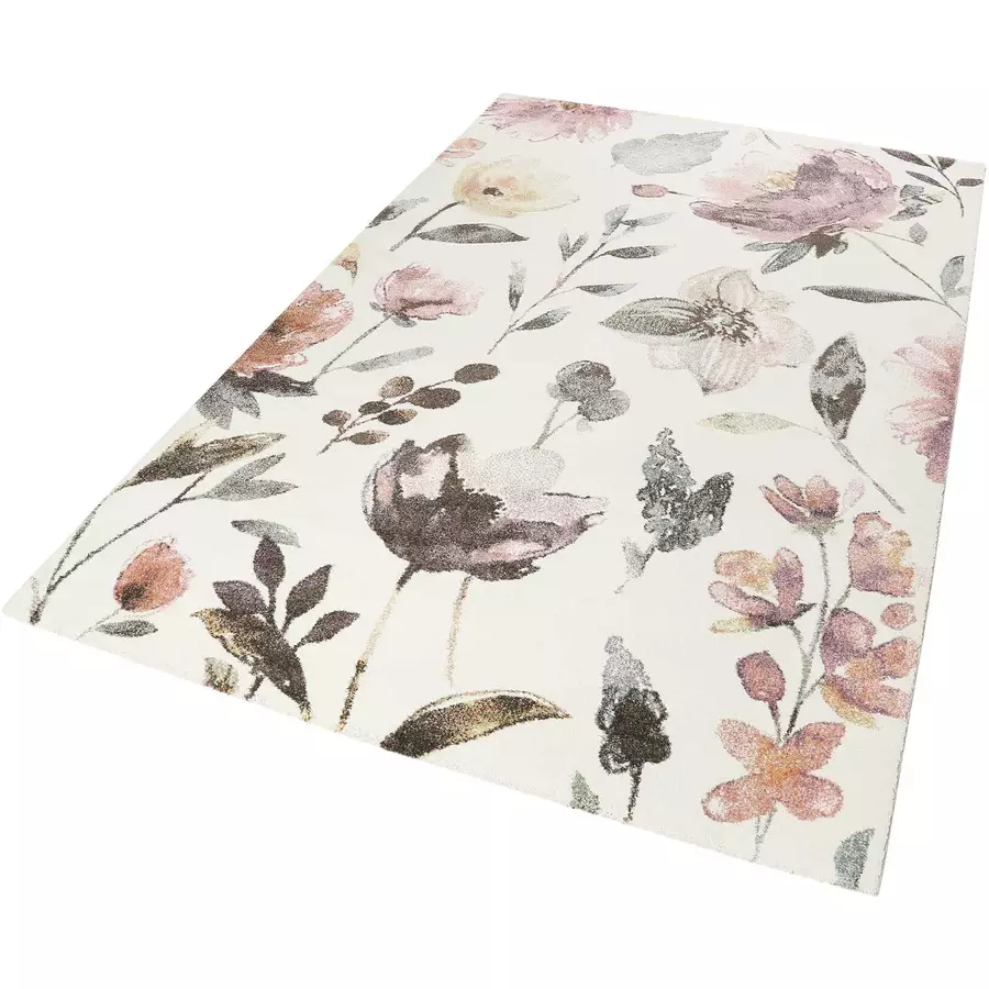 Wecon home Kurzflorteppich SUMMER BREEZE weiß