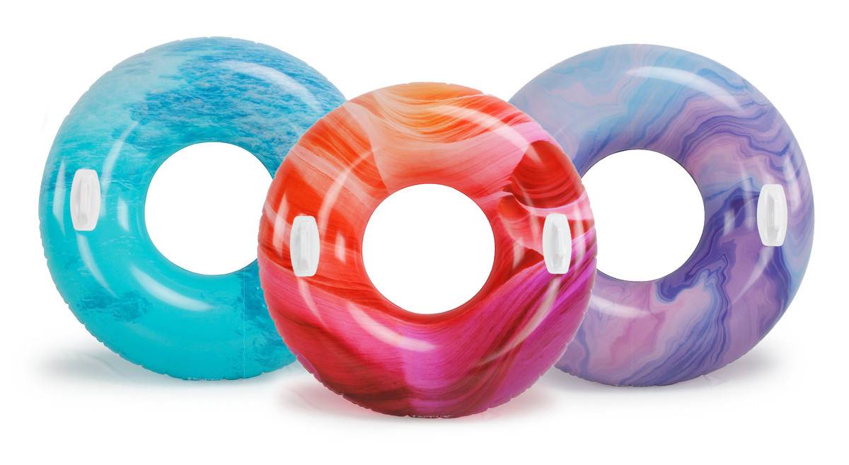 Bouée gonflable tube wavy