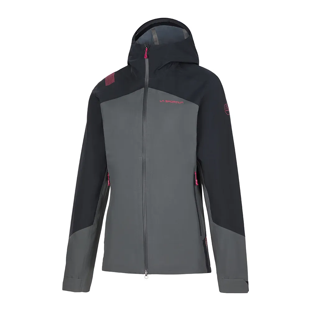 La Sportiva FIRESTAR EVO SHELL - Veste Femme carbon/cerise