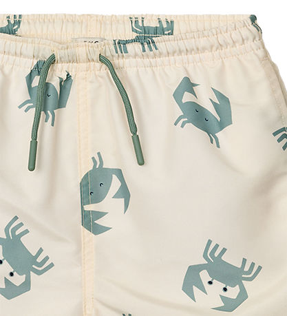 Liewood Badeshorts - Aiden - Krabbe/Sandy
