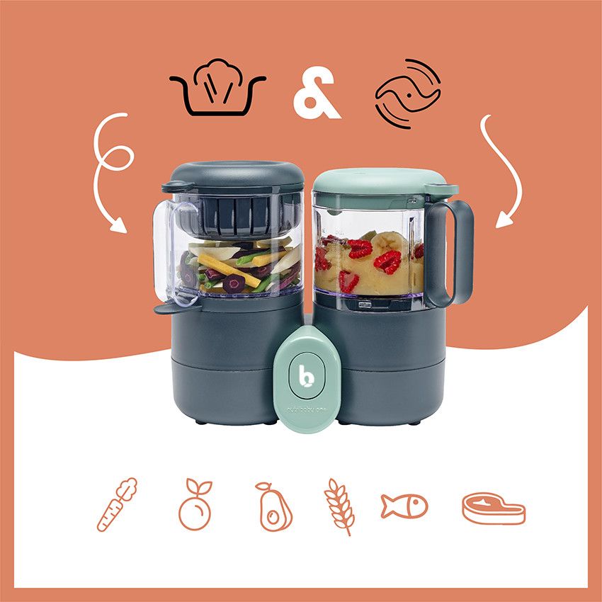 Robot multifonctions 4-en-1 Nutribaby One - Ecru