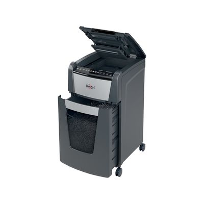 Rexel Optimum Auto+ 300X - destructeur de documents coupe croisée - 300 feuilles - Corbeille 60 litres