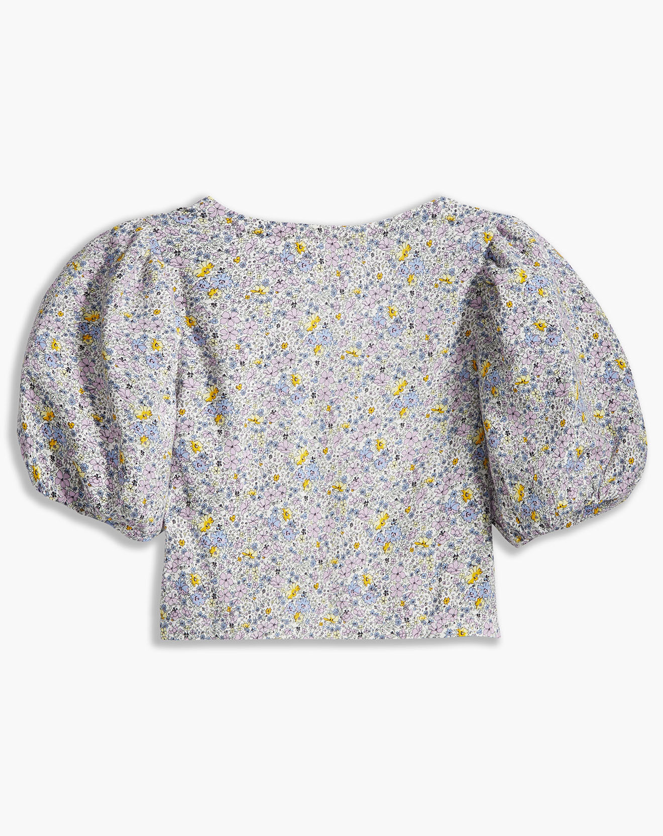 Levi's® Blouse Holly courte à motifs blanche