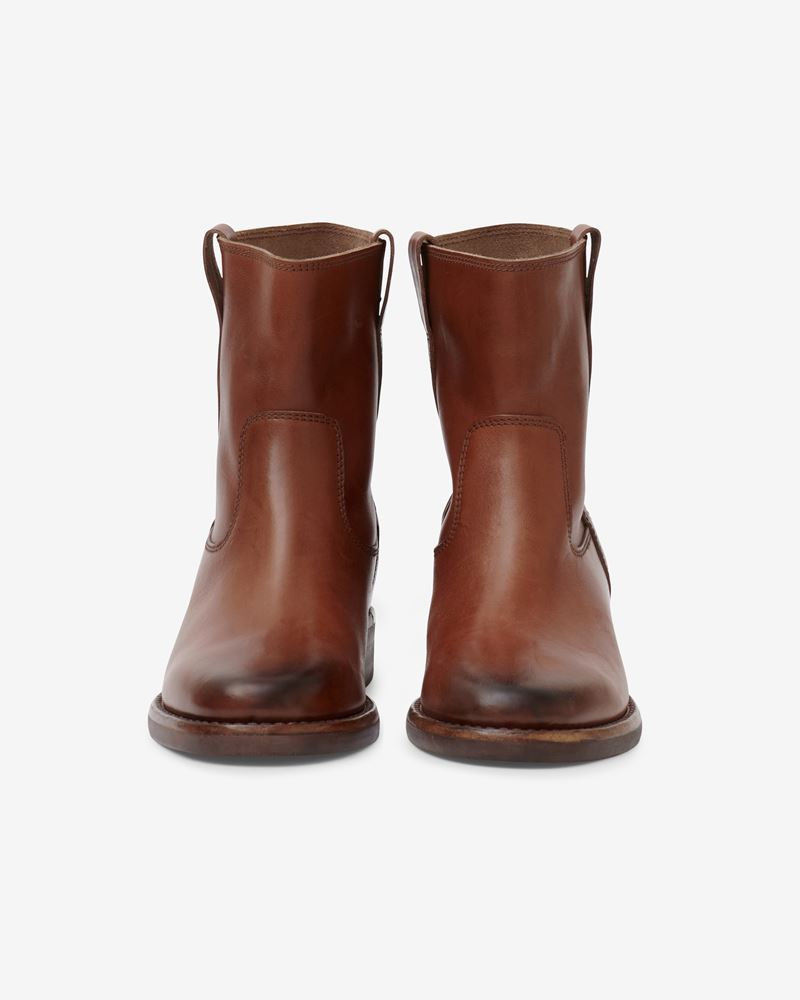 BOTTINES EN CUIR SUSEE