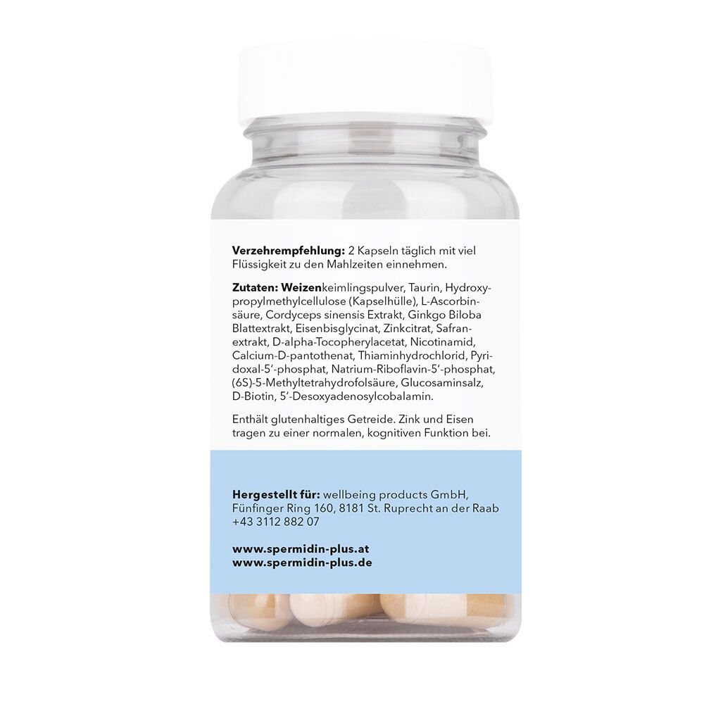 spermidinPLUS spermidin Gedächtnis