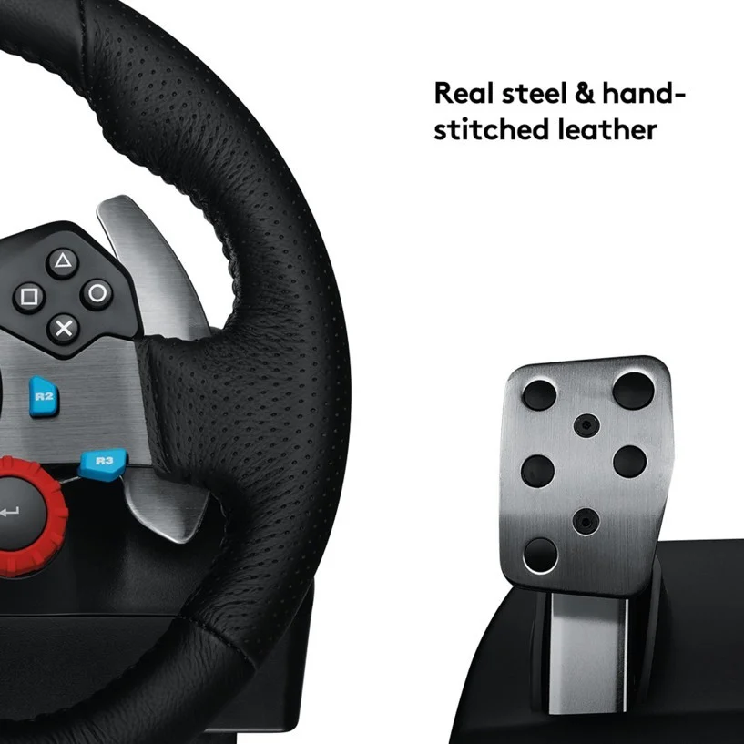 Logitech G29 Driving Forceinkl shifter + Assetto Corsa Competizione - PlayStation 4 Spil bundle