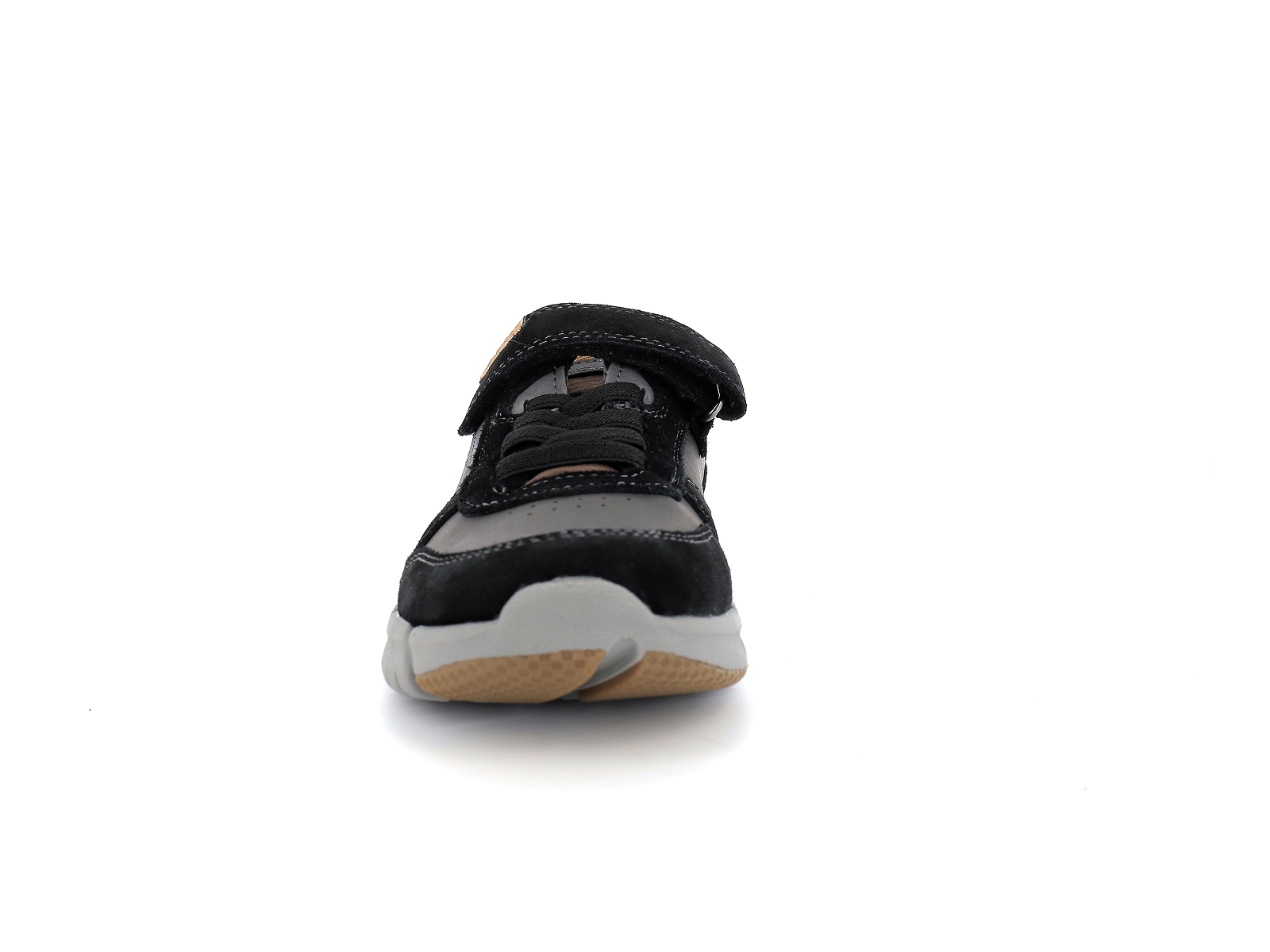 Geox-J FLEXYPER BOY-J169BC Cuir gras Noir