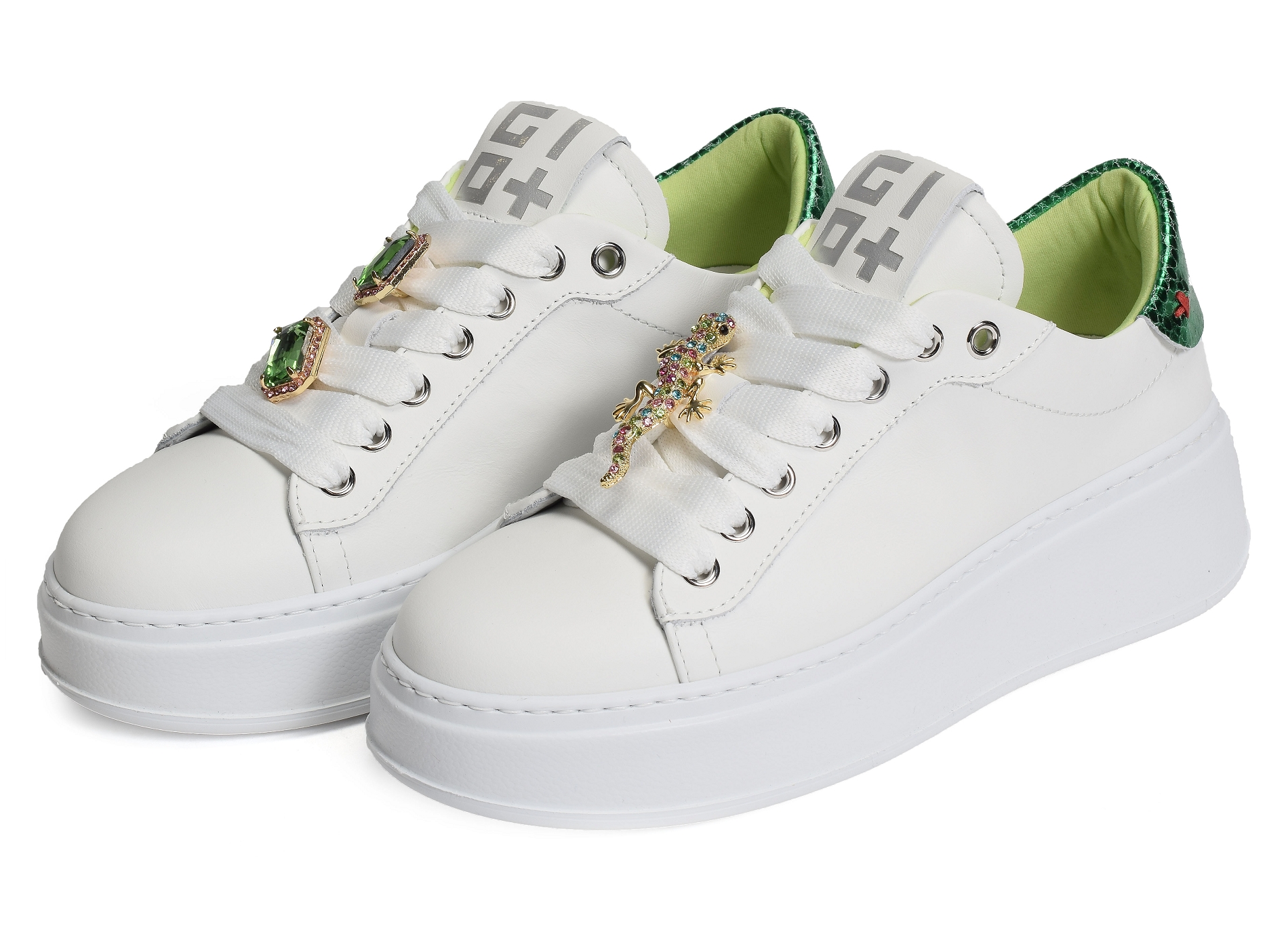 Pia 180c blanc vert