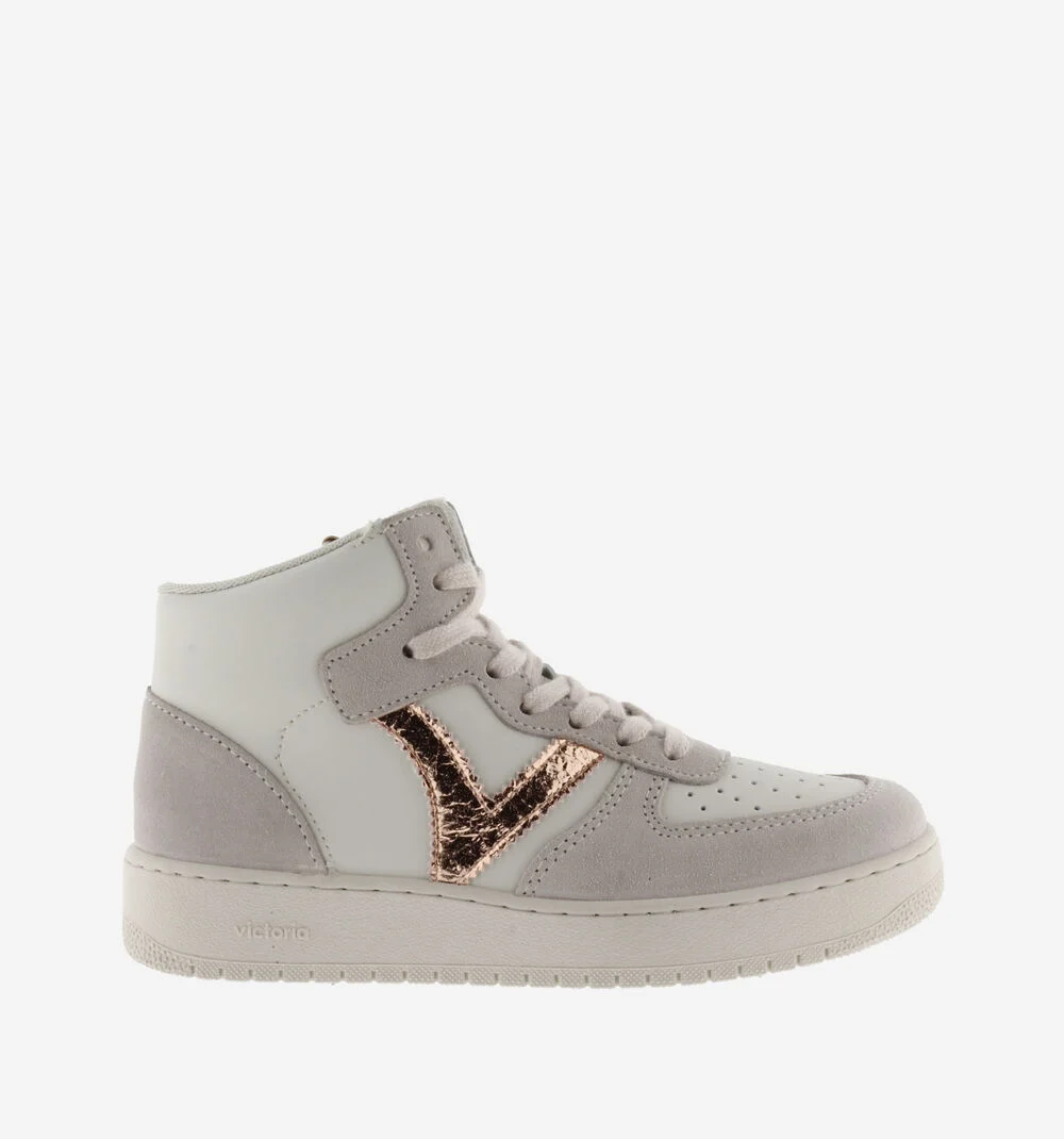 MADRID SPLIT LEATHER & METAL MID BOOTHIELO