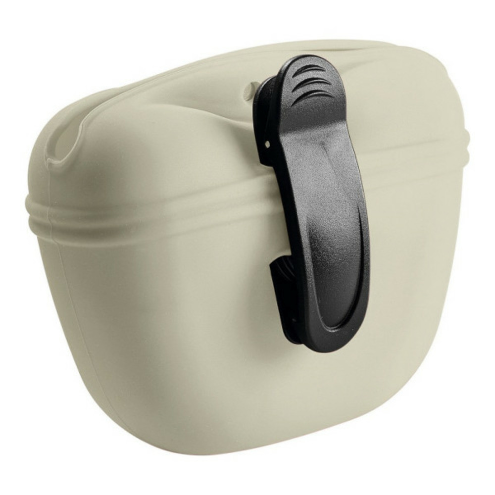 Étui lugo silicone de poche beige (14 x 15 x 7 cm)