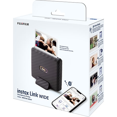 Instax Link Wide printer - Mocha Gray