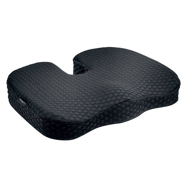 Kensington Coussin d'assise Premium avec gel refroidissant, forme en U - Noir