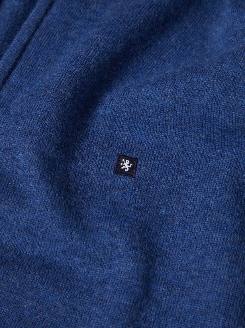 Camisola de lã com carcela