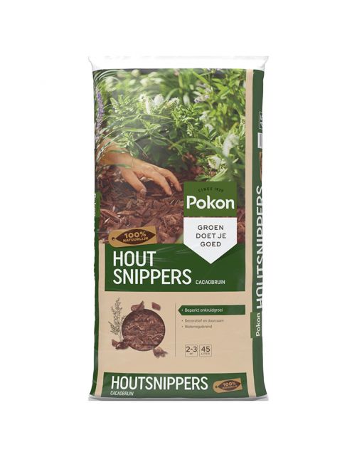 Pokon Houtsnippers - Bodembedekking - 45 l Bruin