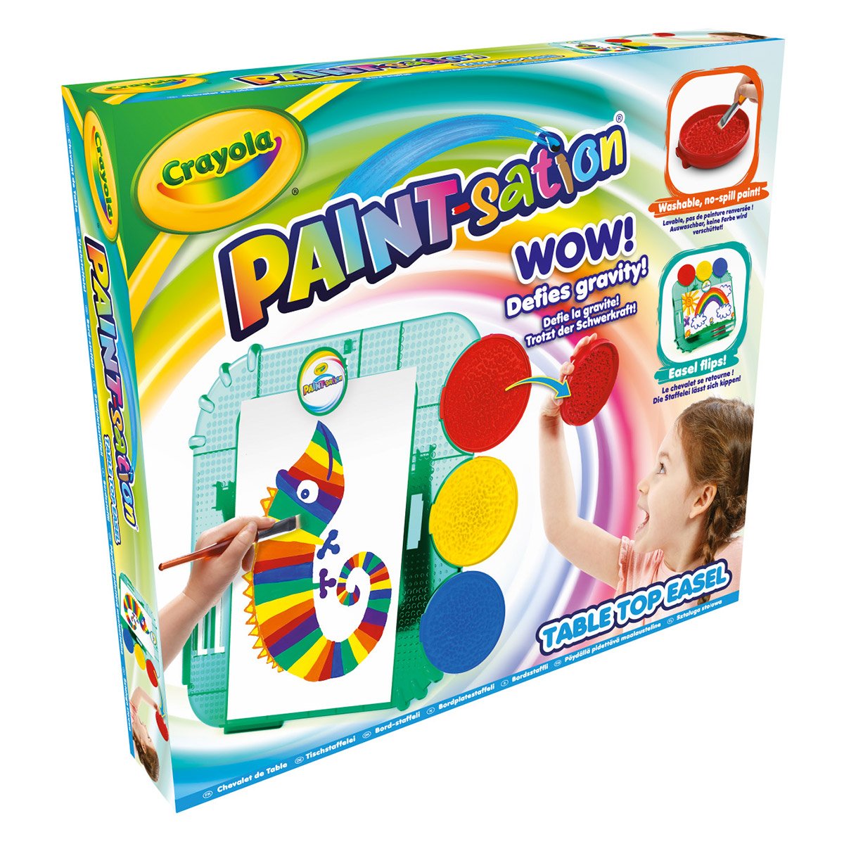 Chevalet Paint-station 2 en 1