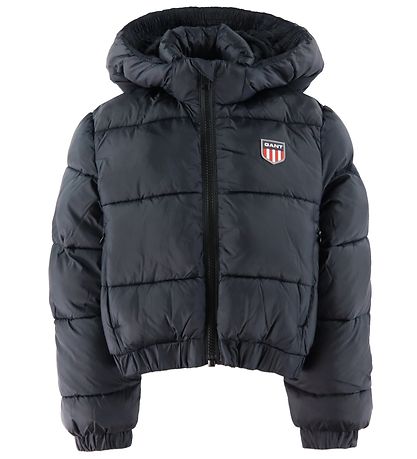 GANT Steppjacke - Retro Shield - Schwarz