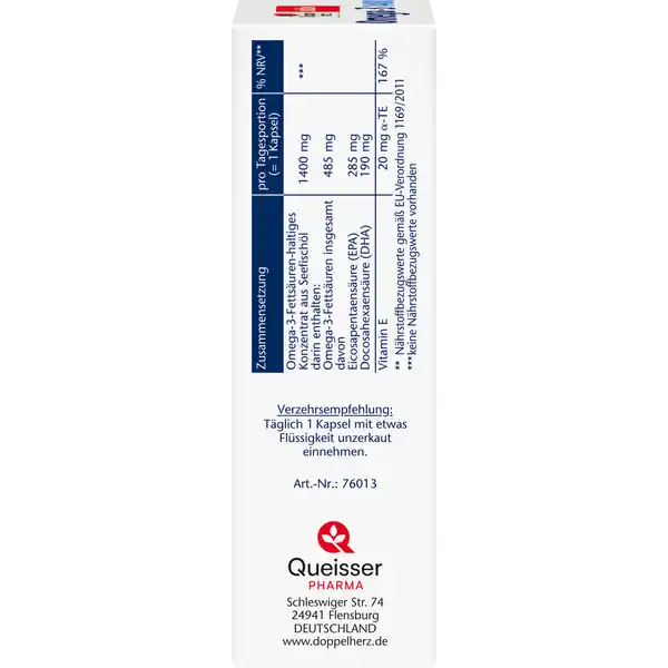 aktiv Omega-3 1400 Kapseln Großpackung