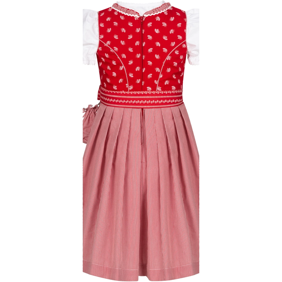 Nübler Kinderdirndl 3-teilig Larissa Rot