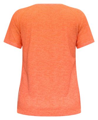 Maillot Manches Courtes Femme Odlo Essentials Seamless Corail