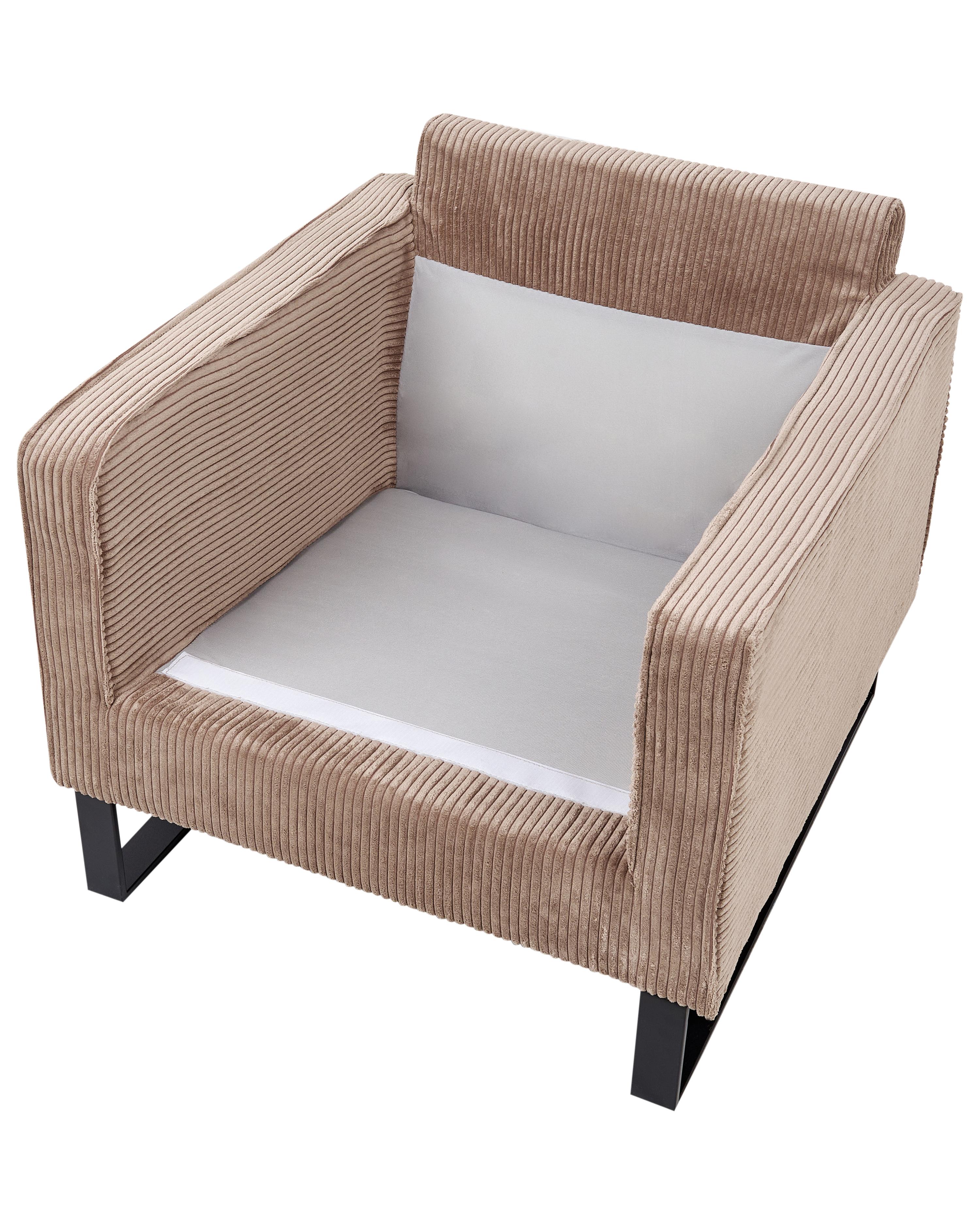 Fauteuil VIND Corduroy Beige