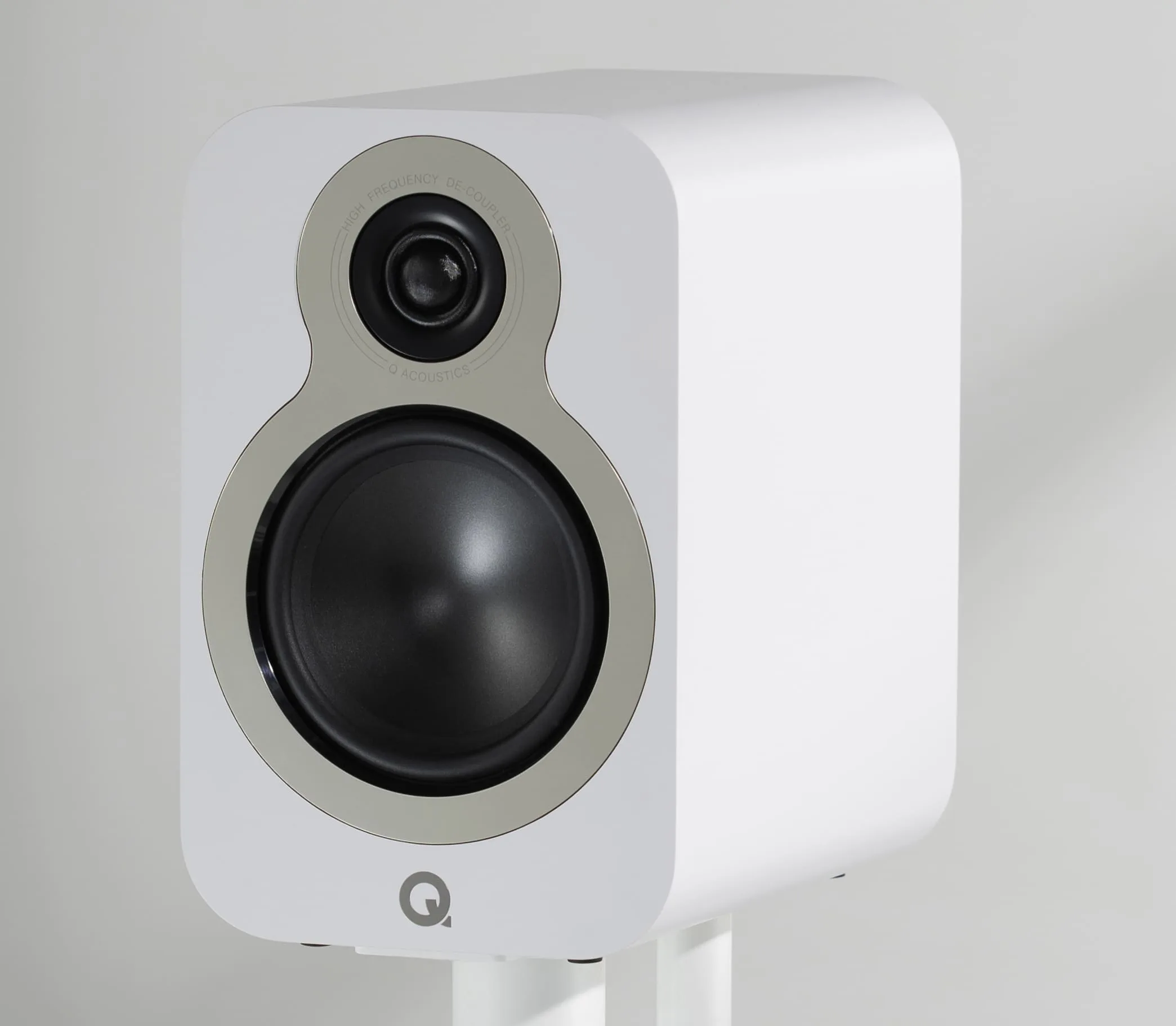 Q Acoustics 3020C Blanc mat (la paire) Enceintes bibliothèque