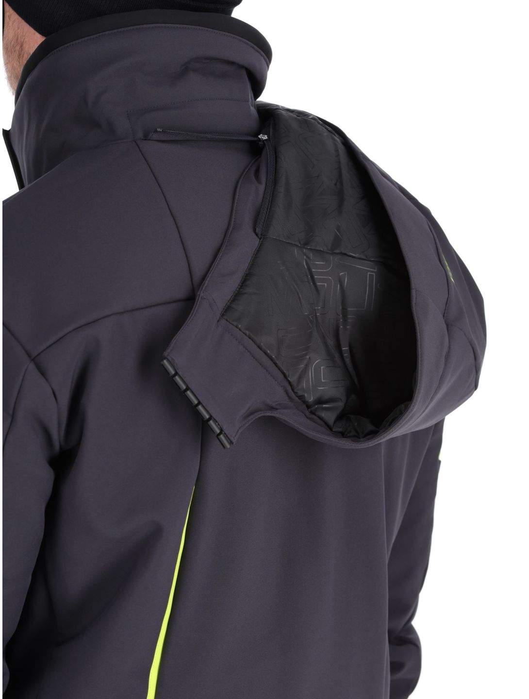 33W0897 softshell ski-jas heren