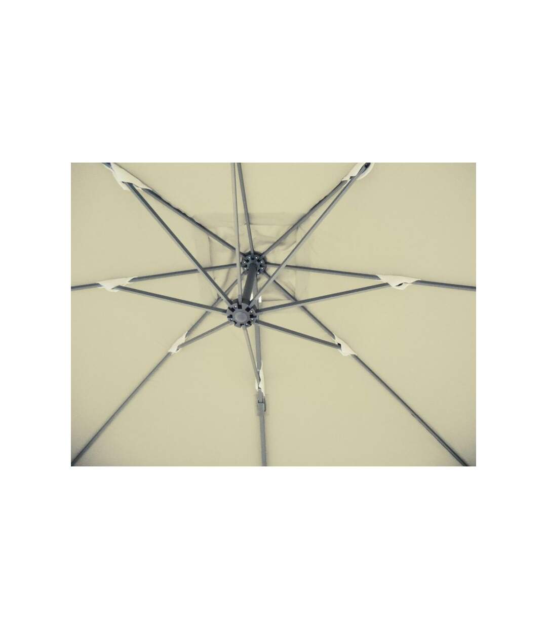 Paris Prix - Parasol à Volets Avec housse 300cm Sable