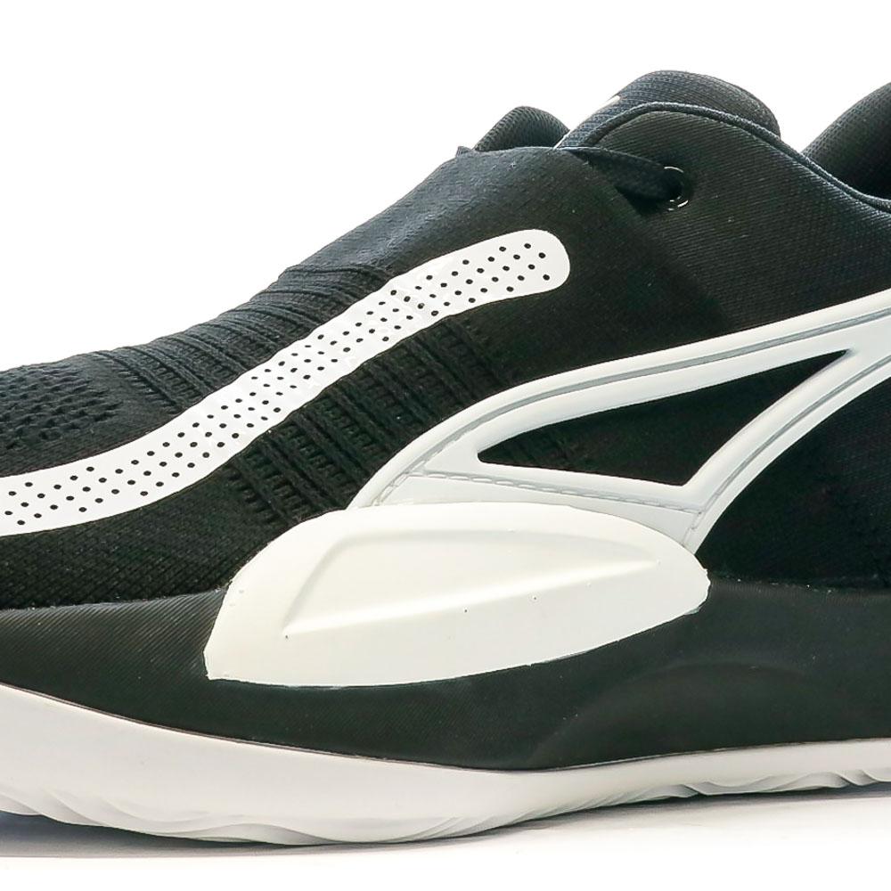 Puma Chaussures de Basket Noires Homme Puma Rise Nitro