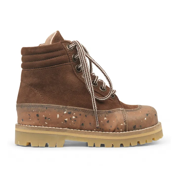 Petit Nord Boots Caoutchouc Recyclé | Chocolat