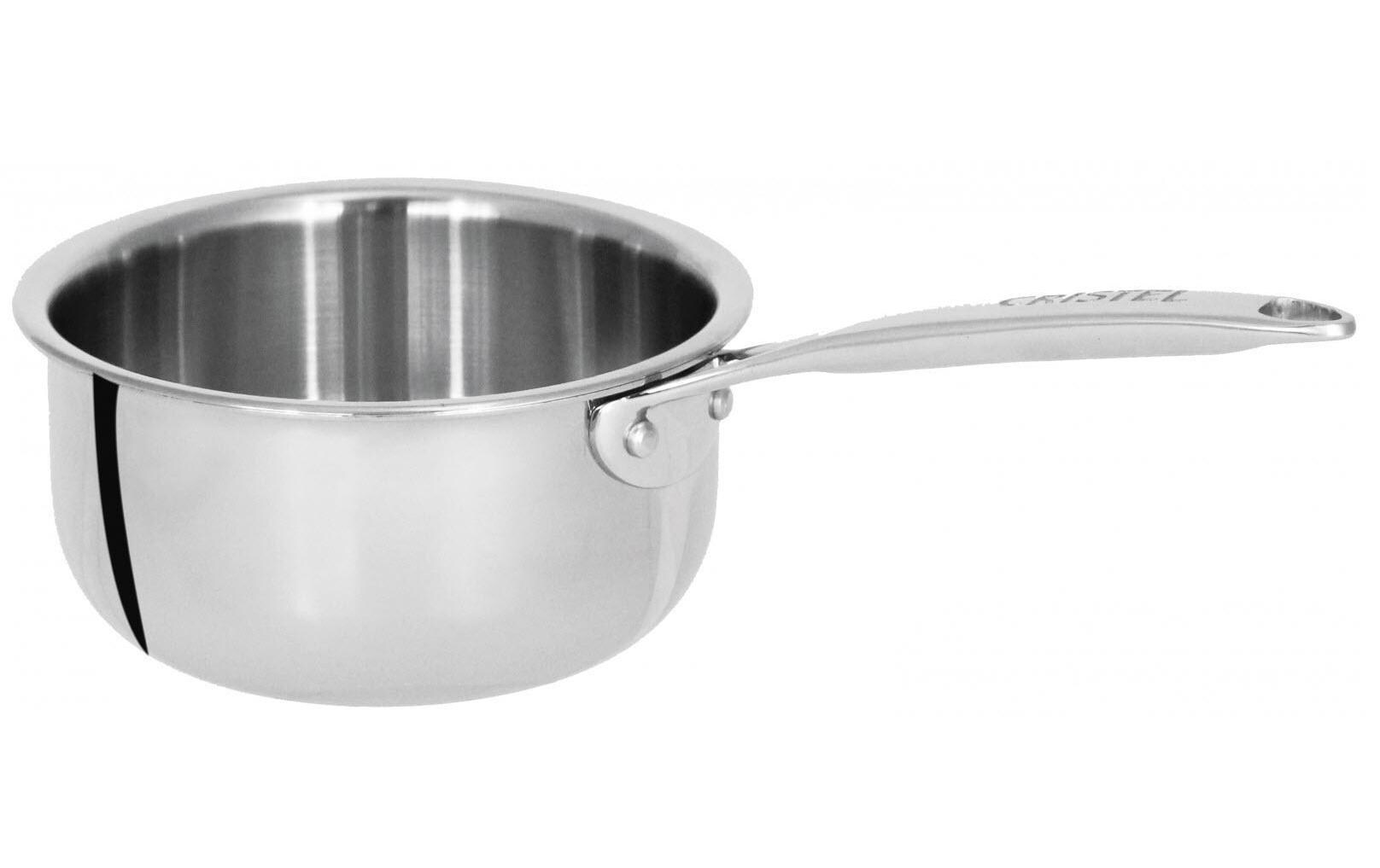 Stieltopf Mini Castel'Pro 12 cmMini Edelstahl Kasserolle