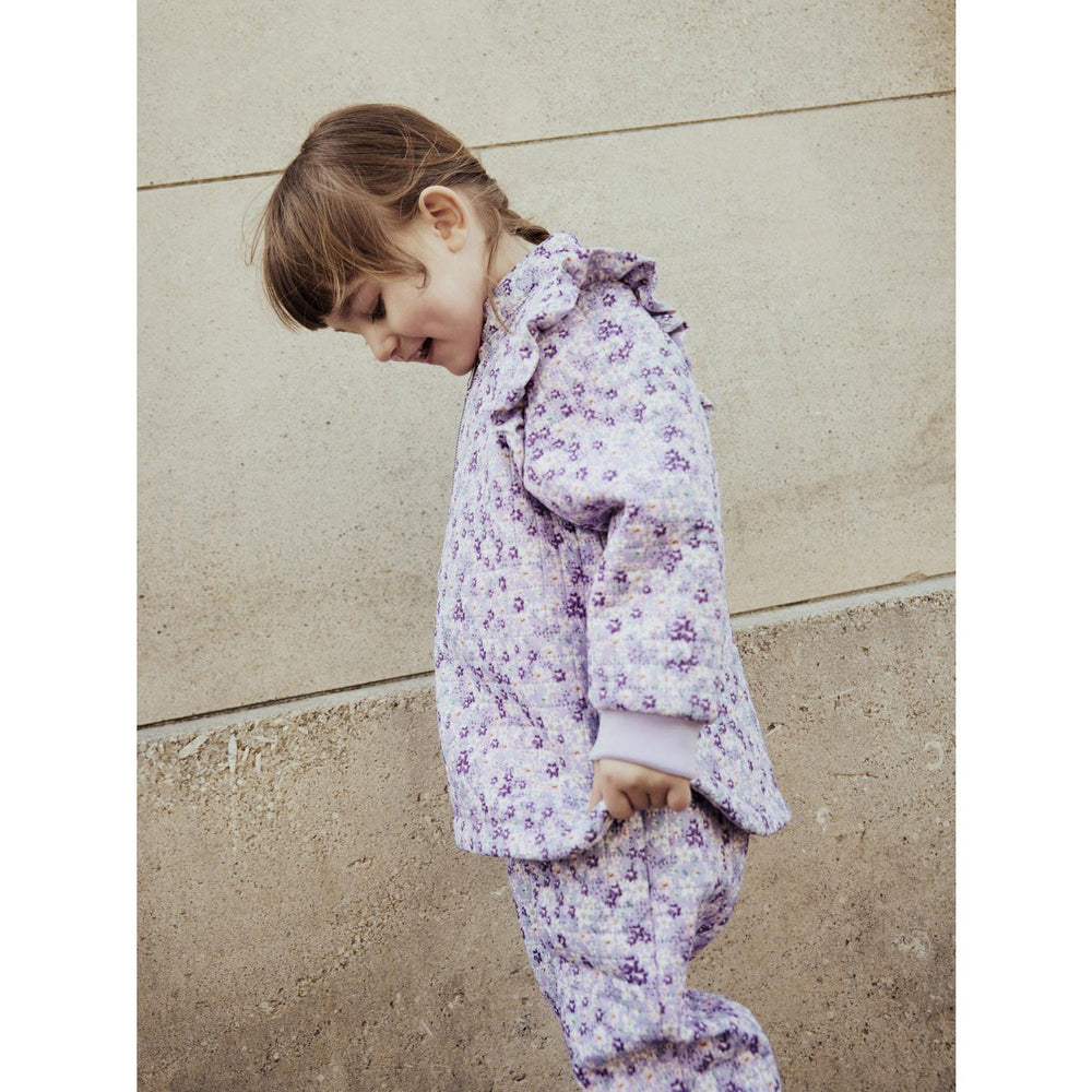 Køb Name It Violet Tulle Nmfmoon Quiltet Termosæt Aop 1Fo