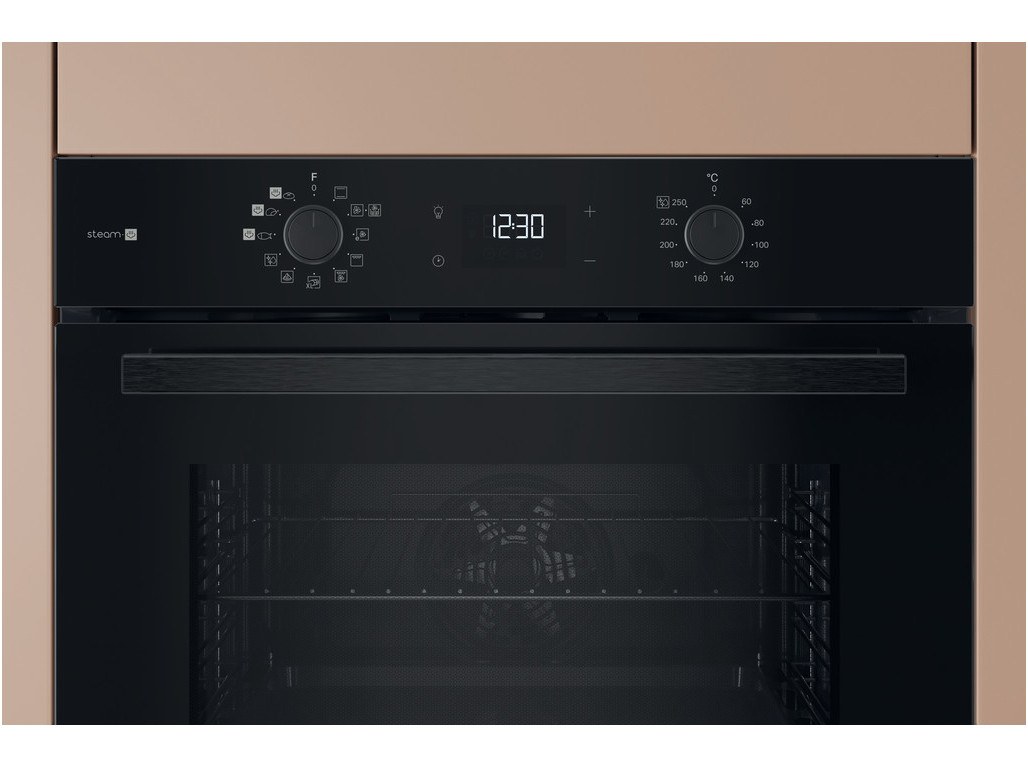 FORNO MULTIFUNÇÕES HOTPOINT HAO 458HSU1 B A  71L HIDROLÍTICO