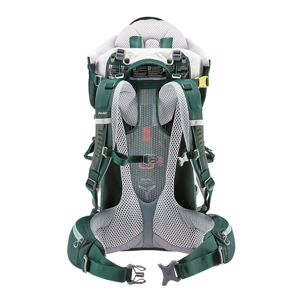 Deuter KID COMFORT 14L - Porte-bébé + Pare-soleil forest