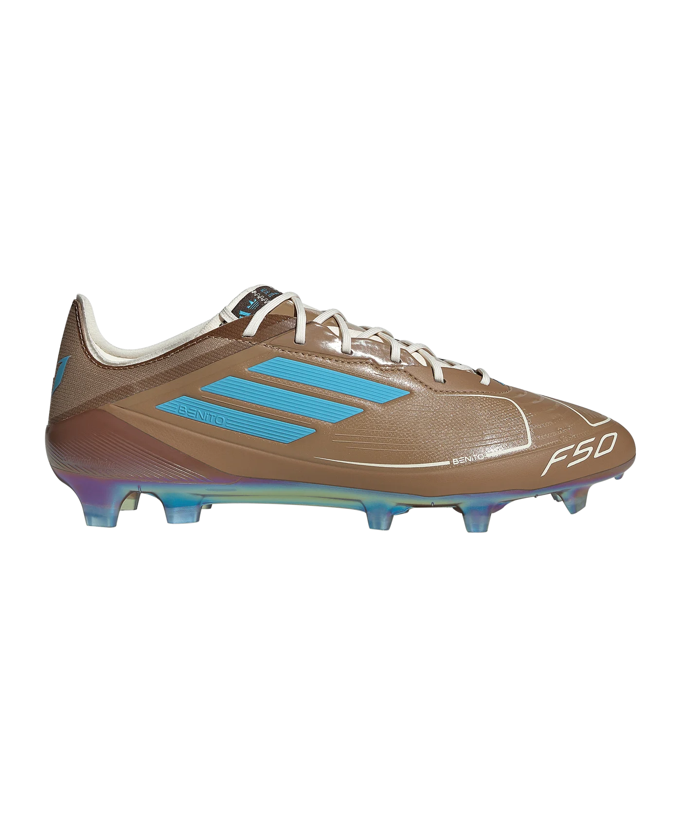 adidas F50 Elite Messi X Bad Bunny FG Braun Weiss