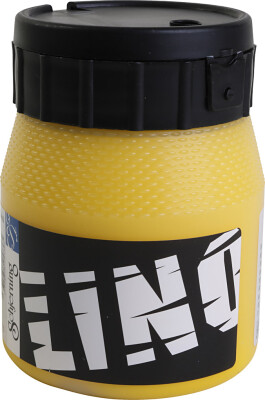 Linoleumssværte - Gul - 250 ML