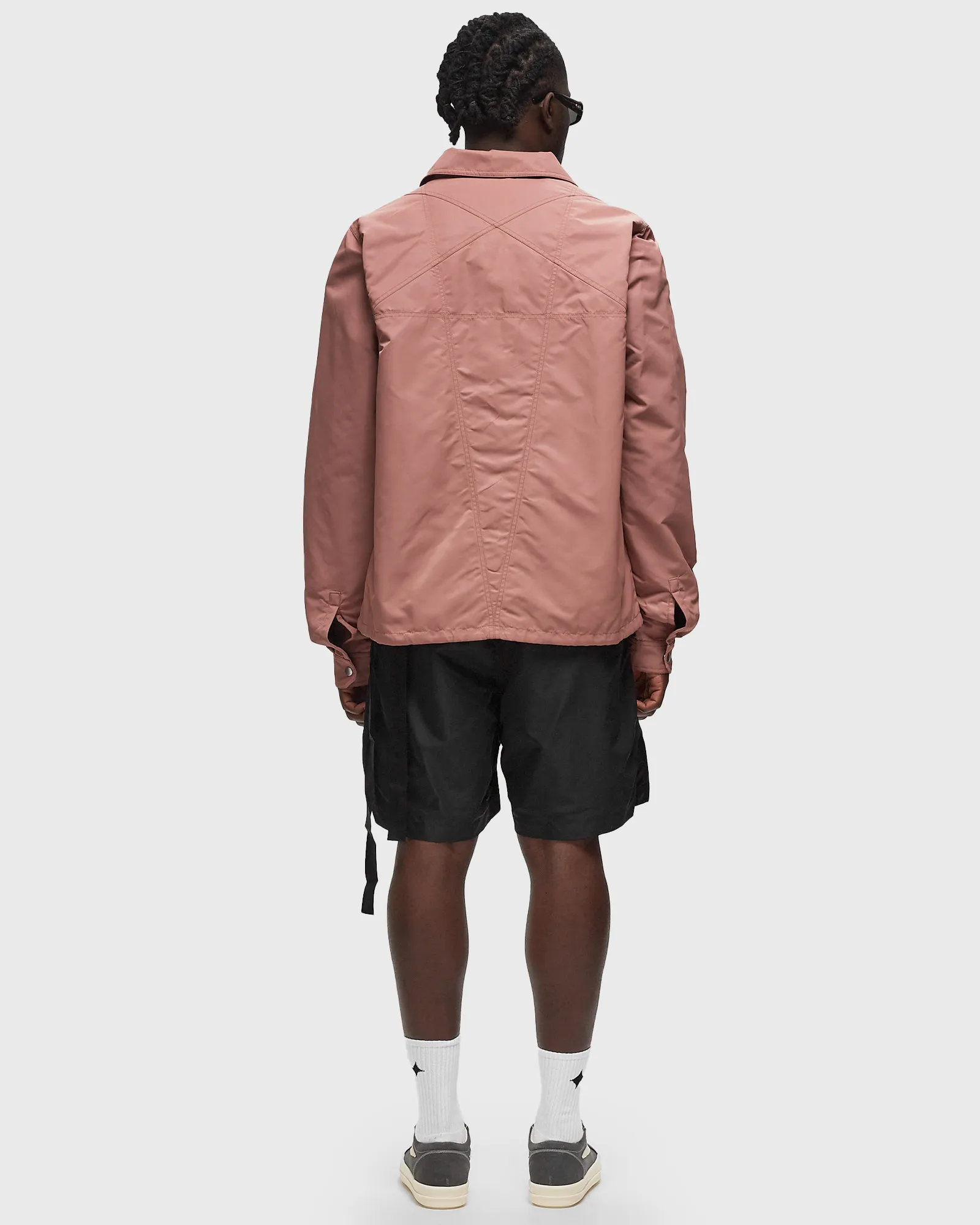 Rick Owens WOVENPADDEDJACKET-ZIPFRONTJKT