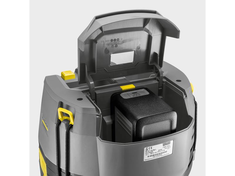 Kärcher Professional Akku-Nass-/Trockensauger NT 22/1 Ap Bp Kompakter und vielseitiger Trockensauger für anspruchsvolle Nass- und Trockenanwendungen an Orten ohne externe Stromversorgung
