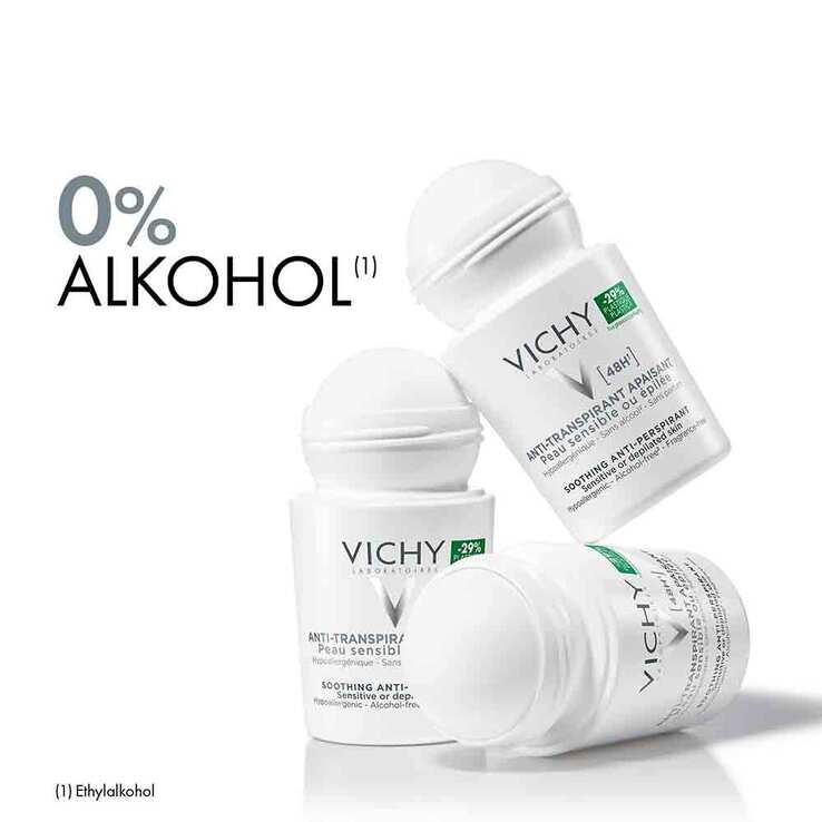 Vichy Deo Roll-on Sensitiv Antitranspirant 48h , 50 ml