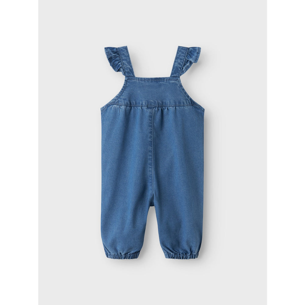 Køb Name It Medium Blue Denim Evi Round Denim Overall