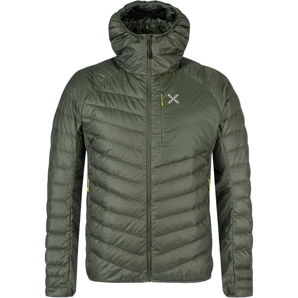 Doudoune ski de randonnée MONTURA PURE DUVET GREEN SALVIA/GREEN LIME