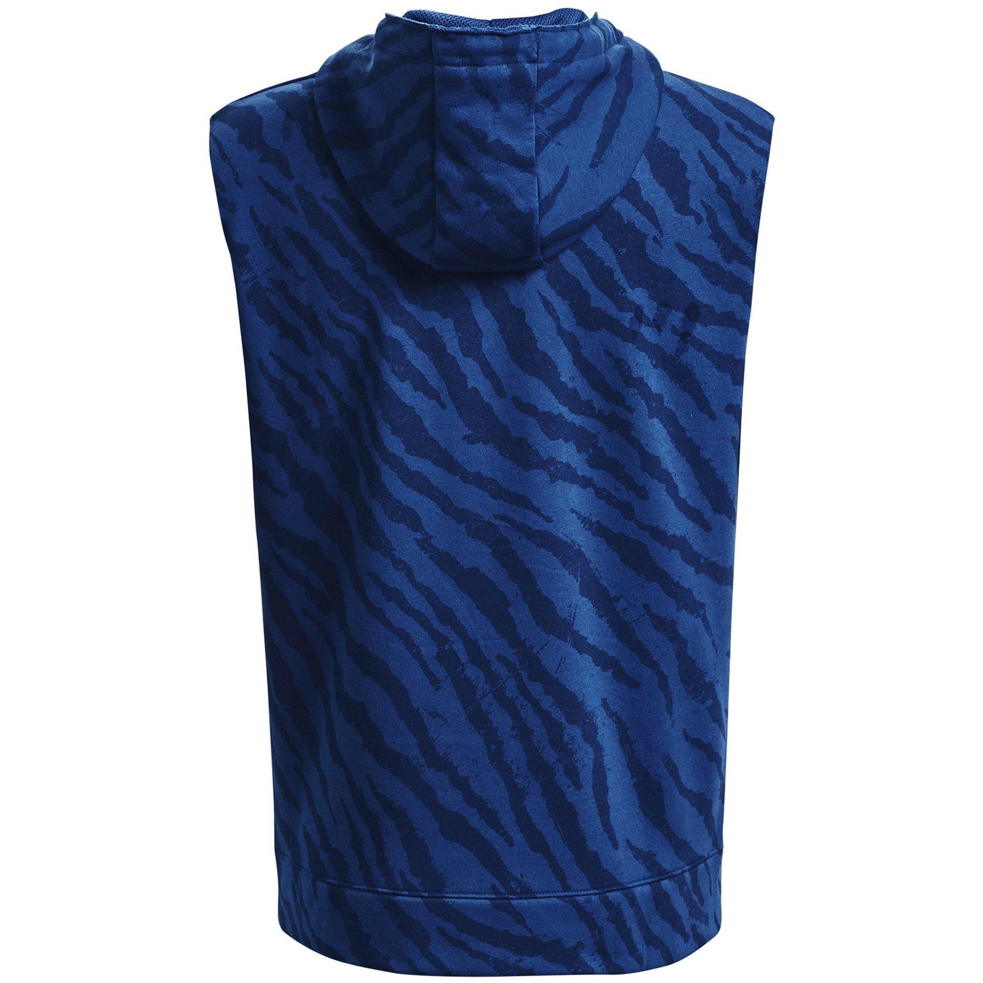 Under Armour UA Project Rock Rival Sleeveless Zip Fleece Mens