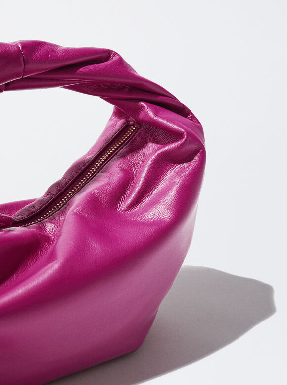 Mini Bolsa Franzida - Violeta