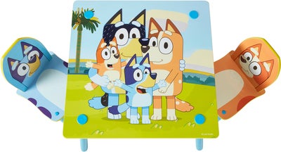 Bluey Bord og Stoler, Blå