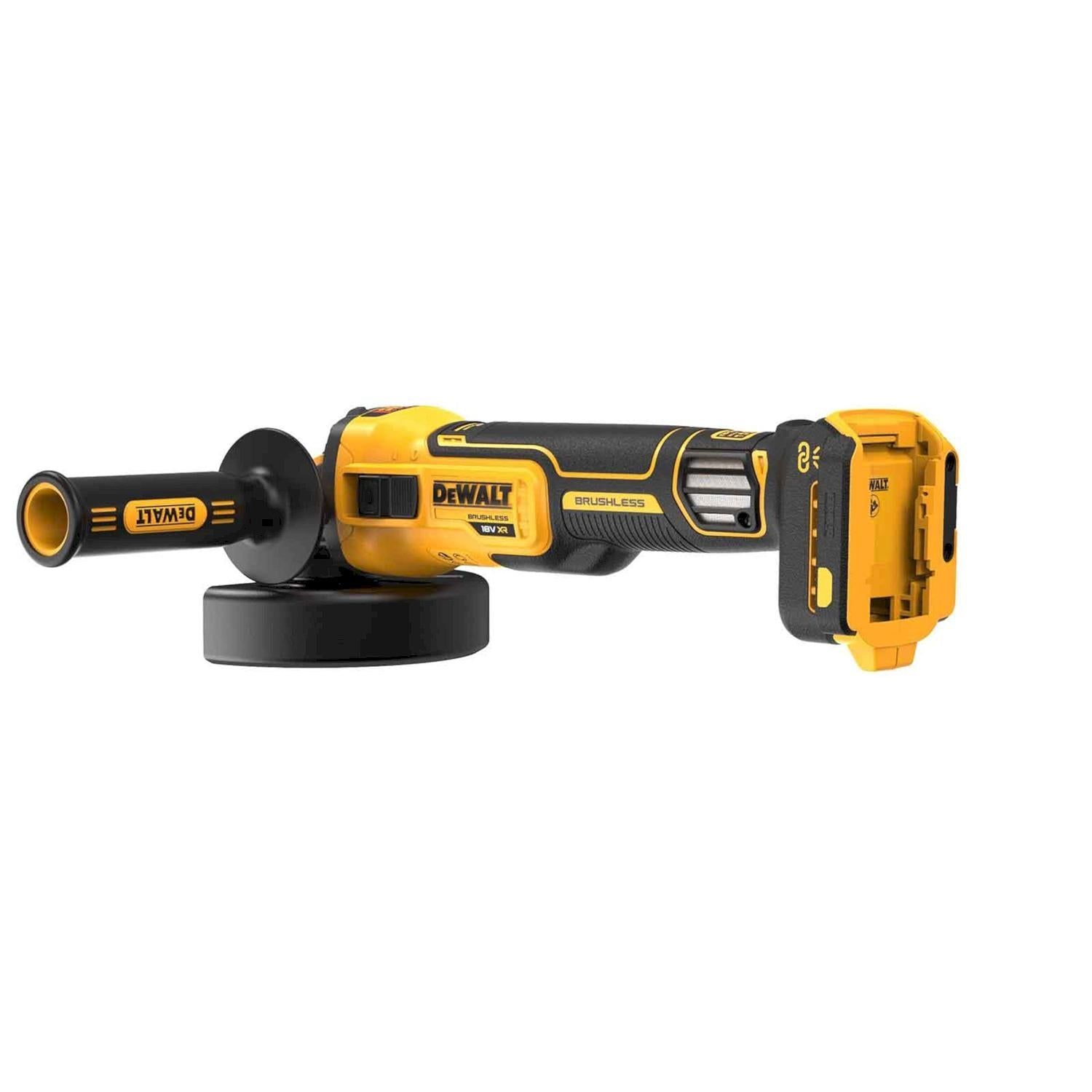 DeWALT DCG409VSNT Accu haakse slijper 125mm 18V XR FlexVolt Advantage Basic Body in TSTAK