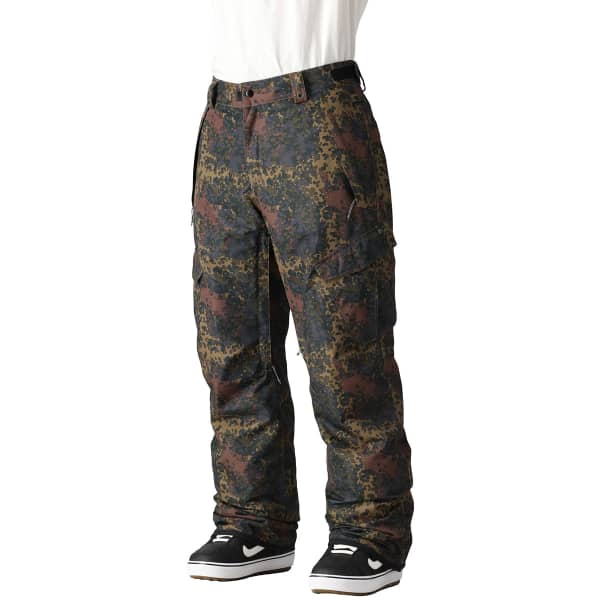 Pantalon snowboard 686 MNS INFINITY INSL CARGO PANT DARK SPOTTED