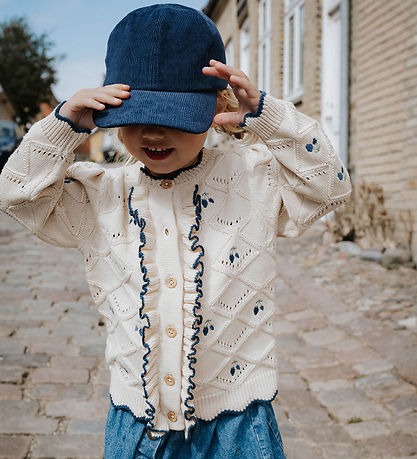 Fliink Cardigan - Strick - Mela Ruffle - Sandmuschel