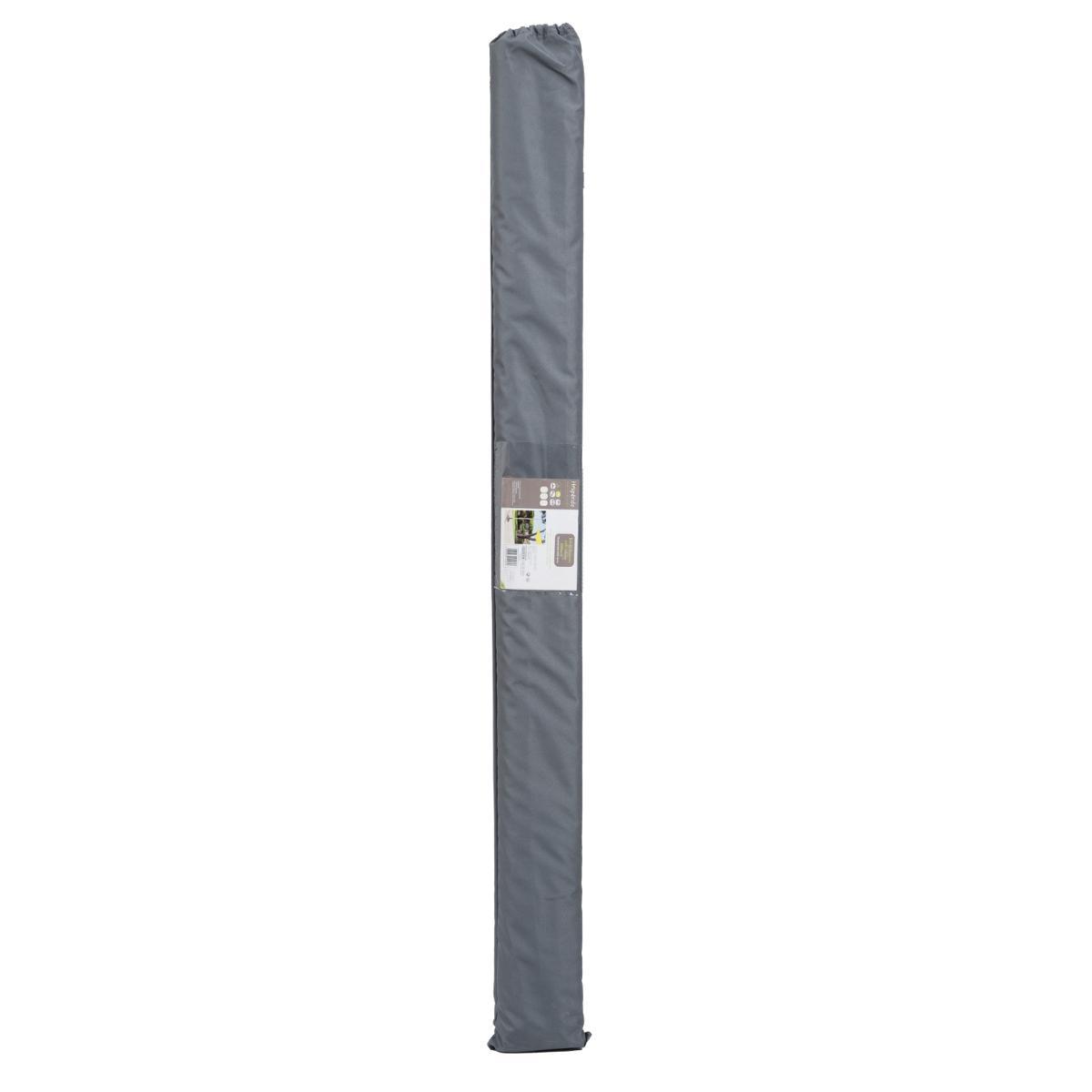 MAT FIXATION TOILE SOLAIRE D.5X255CM SILVER
