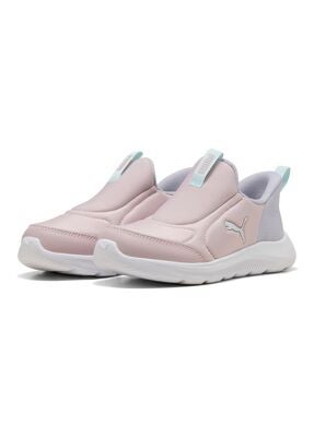Puma Fun Racer 2 Slip On PS Sneakers, Mauve Mist/Sea Glass/Lilac Crush