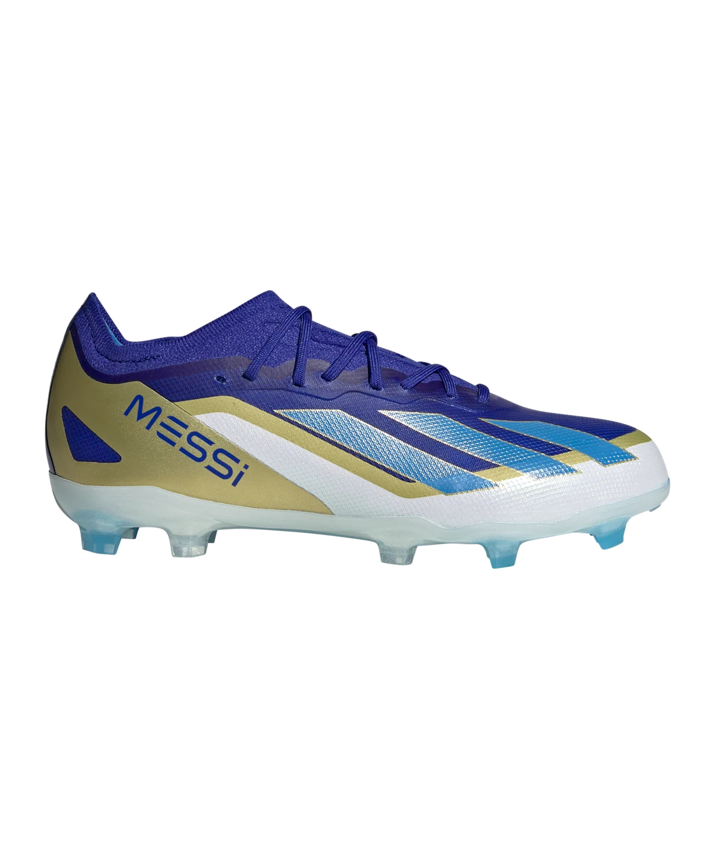 adidas X Crazyfast Elite FG Messi Kids SPARK GEN10S Blau Blau Weiss